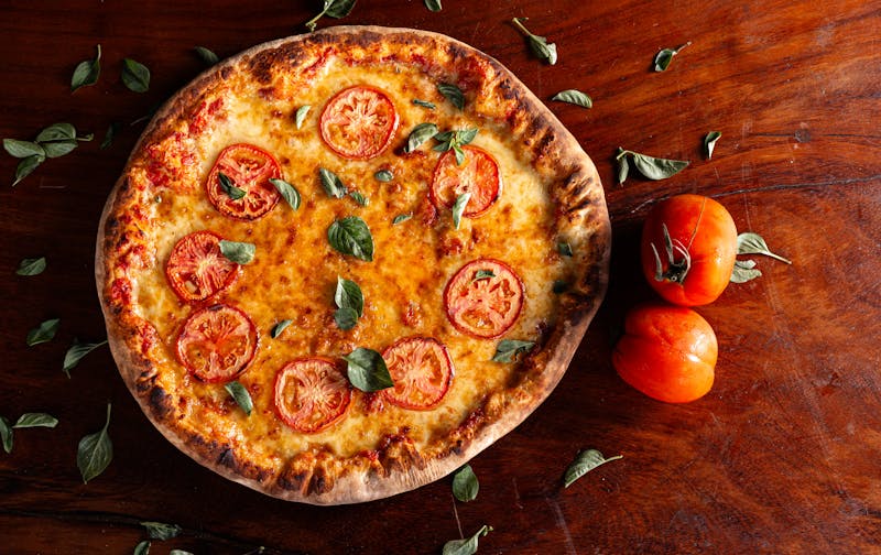 Dewey's pizza signature BBQ chicken pizza